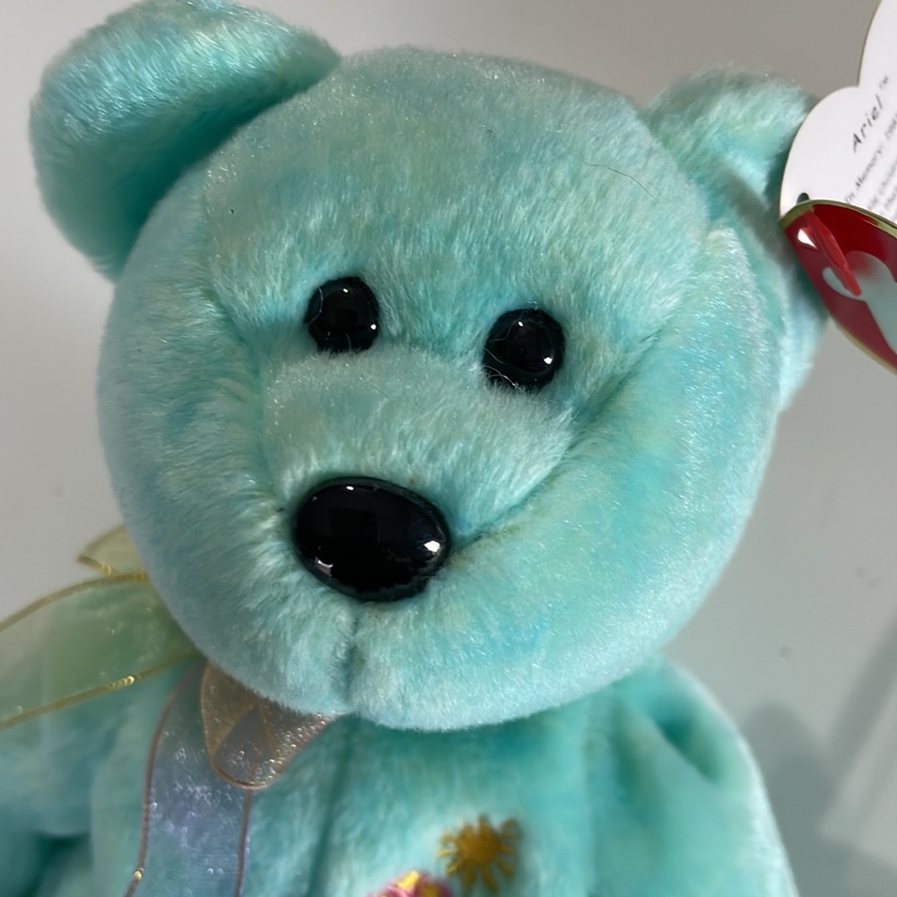Ty Beanie Baby * Ariel, the Memory Bear * Collectible * - Picture 12 of 12